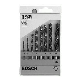 Mèches hélicoïdales à bois Robust Line, set de 8 pièces Bosch 2607010533