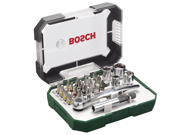 Jeu d'embouts et douilles, 26 pièces Bosch 2607017322