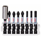 Set de 8 Embouts de vissage courts Impact Control Bosch 2608522326