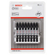 Set de 8 Embouts de vissage courts Impact Control Bosch 2608522335