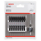 Set de 9 Embouts de vissage courts Impact Control Bosch 2608522336