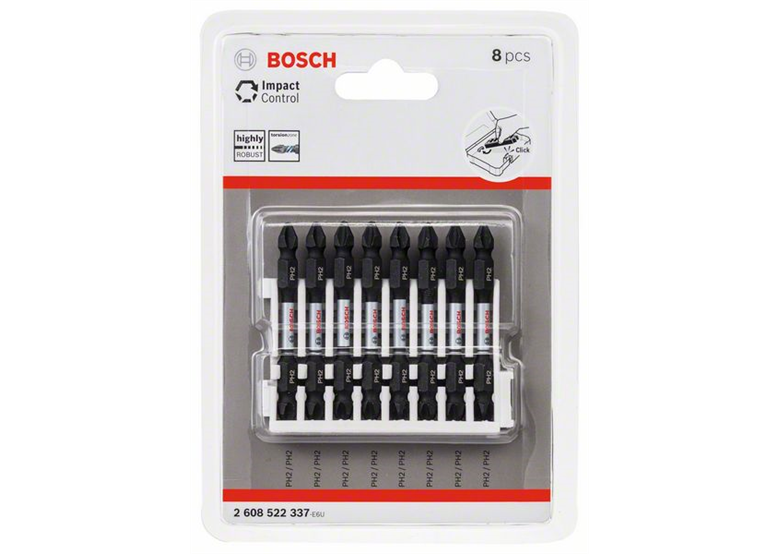 Set de 8 Embouts de vissage courts Impact Control Bosch 2608522337