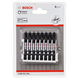 Set de 8 Embouts de vissage courts Impact Control Bosch 2608522338