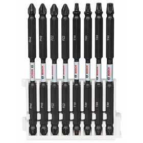 Set de 8 Embouts de vissage courts Impact Control Bosch 2608522346