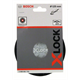 Plateau de ponçage moyen  X-Lock 125mm Bosch 2608601715