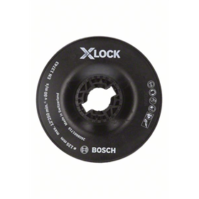 Plateau de ponçage dur X-Lock 125 mm Bosch 2608601716