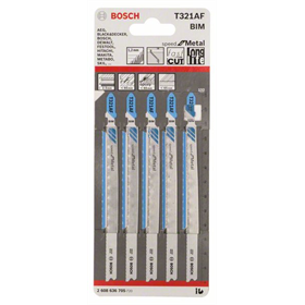 Lames de scie sauteuse T 321 AF Bosch 2608636705