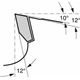 Lame de scie circulaire Construct Wood 180x30/20mm T12 Bosch 2608640632