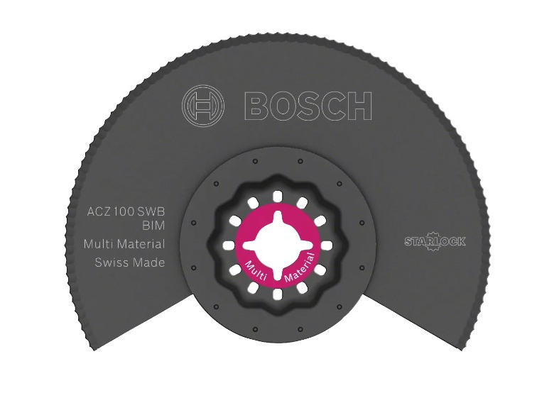 Lame segment ondulée BIM ACZ 100 SWB Bosch 2608661693