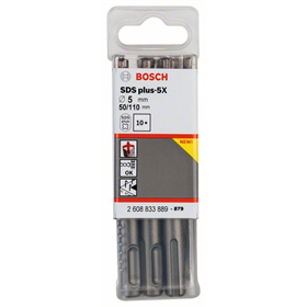 Foret pour marteau perforateur SDS-plus-5X Bosch 2608833889