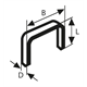 Agrafe à fil fin de type 53 Bosch 2609200212