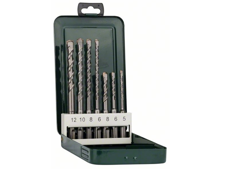 Set de forets SDS-Plus 5,6,6,8,8,10,12mm Bosch 2609255543