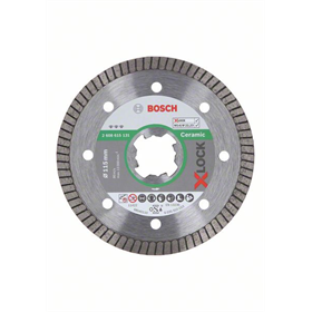 Disque diamant X-Lock 115mm Bosch Best for Ceramic Extra-Clean