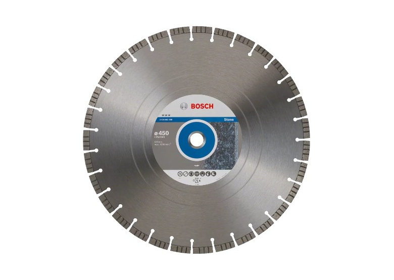 Disque à tronçonner diamanté 450mm Bosch Best for Stone