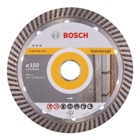 Disque à tronçonner diamanté 150mm Bosch Best for Universal Turbo