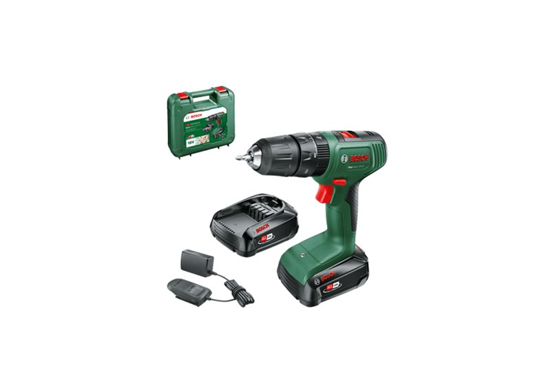 Perceuse-visseuse à percussion Bosch EasyImpact 18V-40 2x1,5Ah