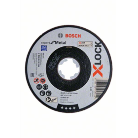 Disque de corindon X-Lock 125x22,23x1,6mm Bosch Expert for Metal