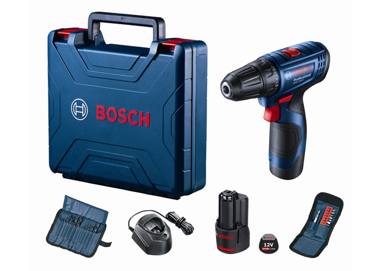 Perceuse-visseuse avec accessoires Bosch GSR 120-LI