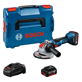 Meuleuse d'angle Bosch GWX 18V-10 2x5.0Ah