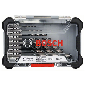 Set des forets pour métal 8 pcs Bosch HSS Impact Control