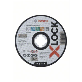 Disque de corindon X-Lock 125x22,23x1,6mm Bosch Multi Material