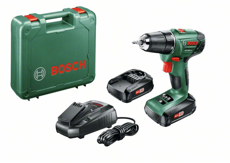 Perceuse-visseuse Bosch PSR 1800 LI-2 2x1.5Ah