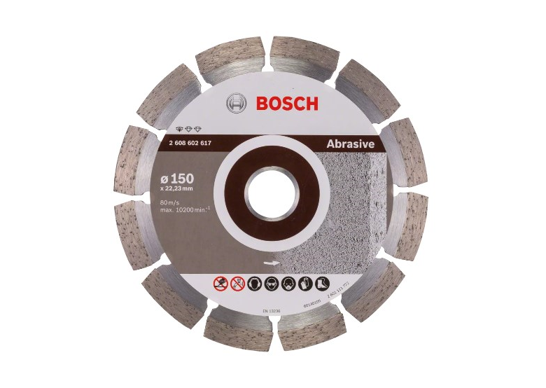 Disque à tronçonner diamanté 150mm Bosch Standard for Abrasive