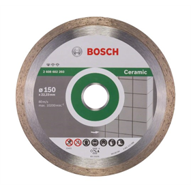 Disque diamant 180x22,23x,1,6mm Bosch Standard for Ceramic