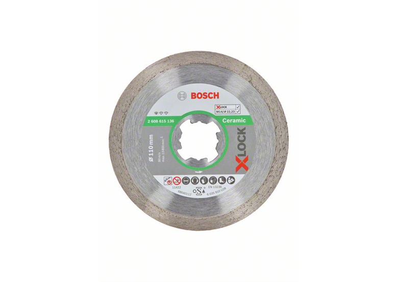 Disque diamant X-Lock 110mm Bosch Standard for Ceramic