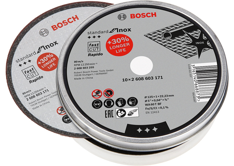 Bosch Accessories 5 pièces Disque à tronçonner E…