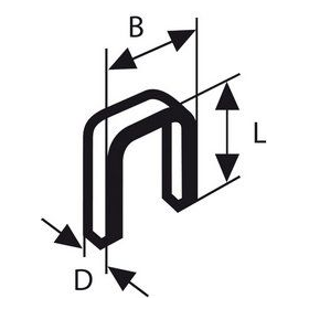Agrafes Bosch TK40 25G