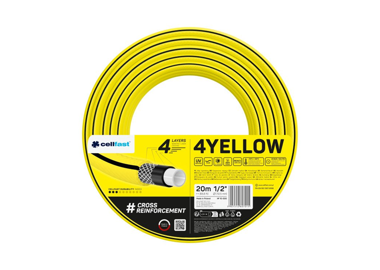 Tuyau d'arrosage Cellfast 4 YELLOW