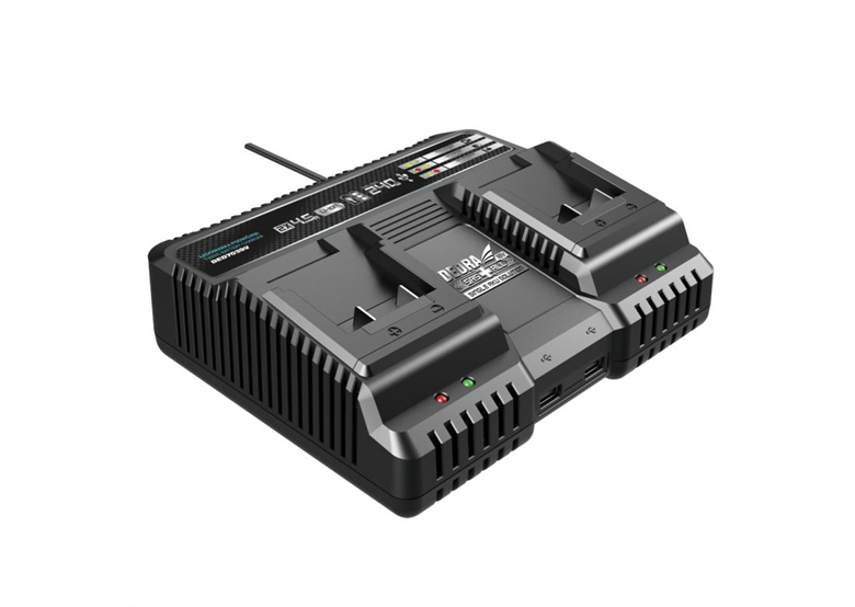 Chargeur 2 ports Dedra SAS+ ALL 18V DED7039V