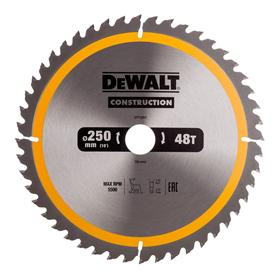 Lame de scie circulaire 250x30mm 48T DeWalt DT1957-QZ