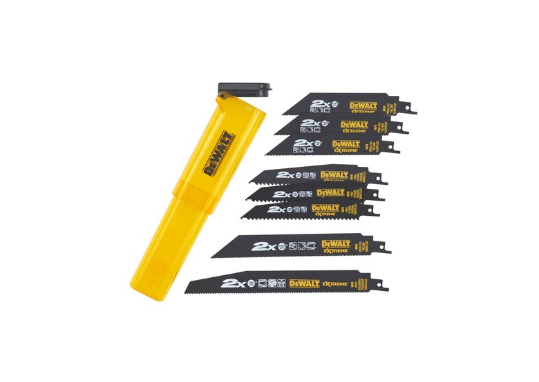 8 lames pour scie sabre DeWalt DT2443L