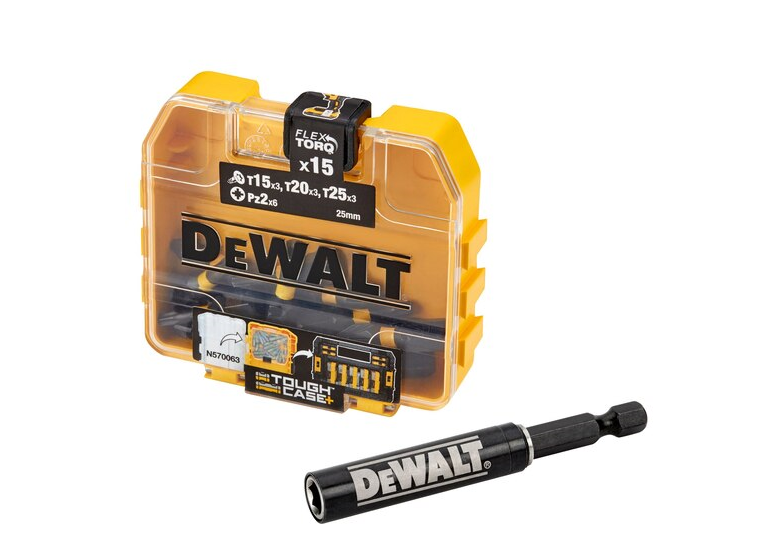 Jeu d'embouts à percussions Torsion, 16pcs. DeWalt DT70522T