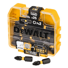 Jeu d'embouts Pz2 25mm Torsion Tic Tac DeWalt DT70556T