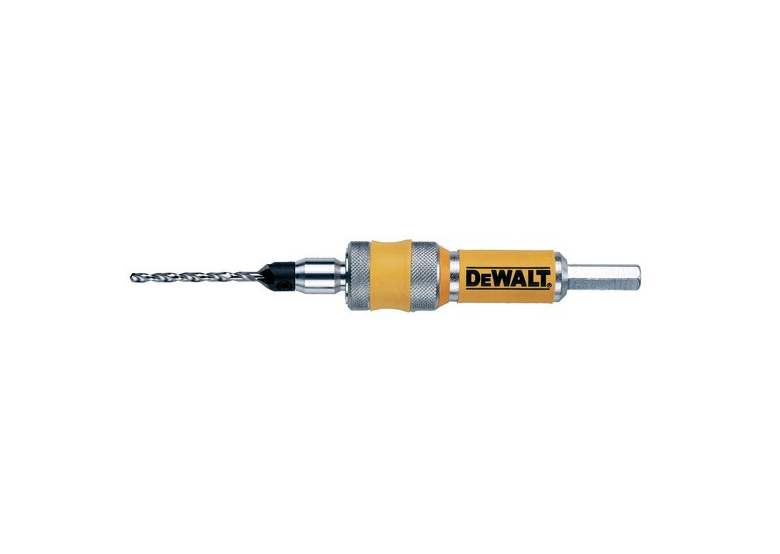 Adaptateur avec mèche et embout de vissage Pozidriv 8mm DeWalt DT7601