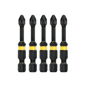 Embout de vissage EXTREME IMPACT Torsion PH2/50mm, 5pcs. DeWalt DT7998T