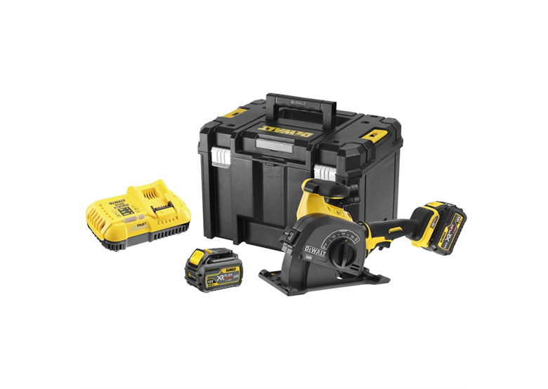 Rainureuse DeWalt FLEXVOLT DCG200T2 2x6,0Ah TSTAK VI