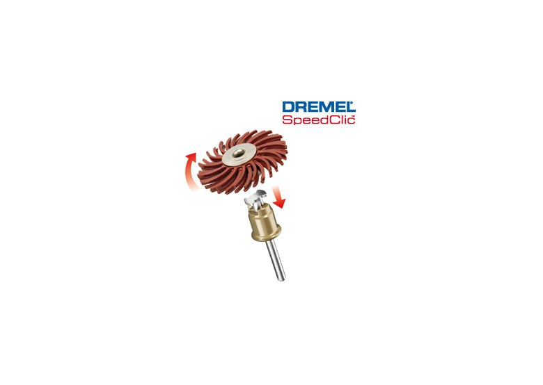 Brosse abrasive de précision grain 220 Dremel 2615S473JA