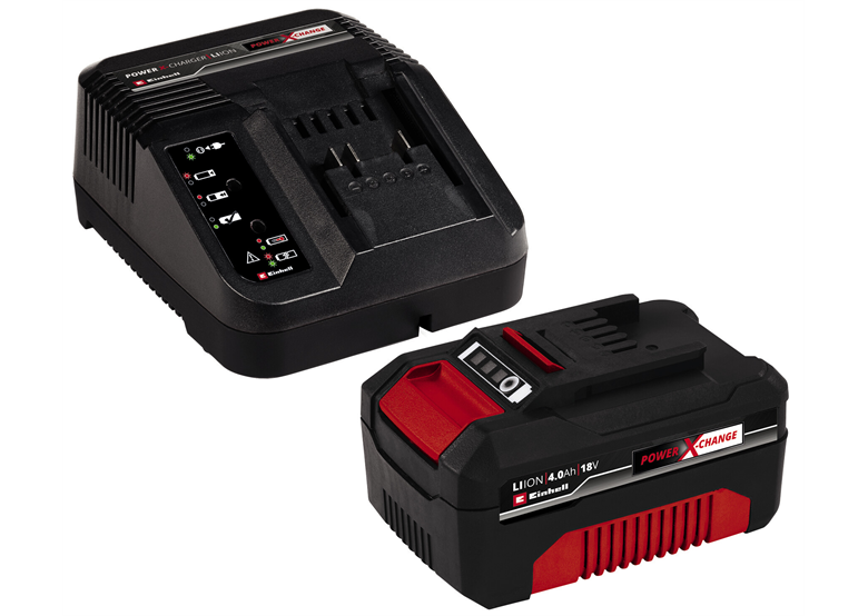 Pack batterie 18V 4.0Ah avec chargeur Einhell Power X-Change