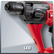 Marteau perforateur sans fil Einhell TE-HD 18 Li - Solo