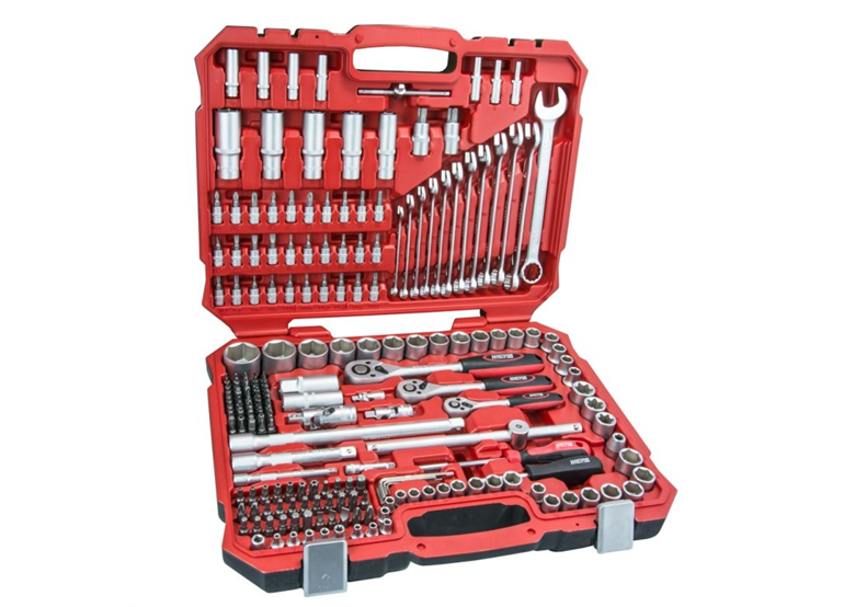 Clés à douilles  1/2", 1/4", 3/8" (216 pcs.) Hillen&Mohr Tools 17K216