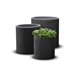Ensemble pots de fleurs extérieur Keter Cylinder 230217