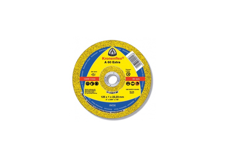 Disque de coupe métal 125mm EXTRA Klingspor 262937