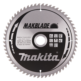 Disque MAKBLADE 250x30mm T60 Makita B-09008