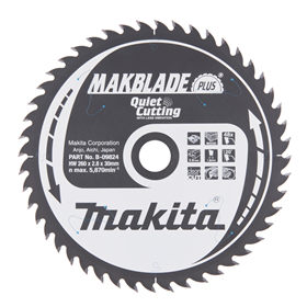 Disque à bois diamètre – coupe précise 260x30mm T40 Makita B-09824