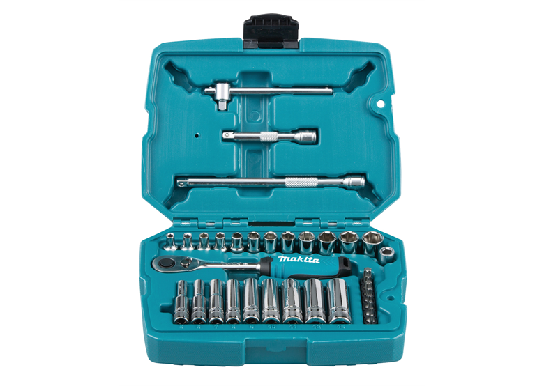 Coffret clés à cliquet 1/4", 34pcs Makita B-65567