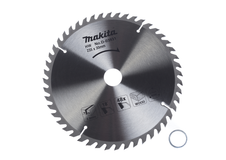 Disque à bois HM 235x30mm T48 Makita D-03931